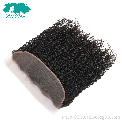 Cheap Top 10 Original Human Hair , 13x4 Natural Color Swiss Lace 100% Brazilian Virgin Human Hair Jerry Curl 8"-20" Lace Frontal